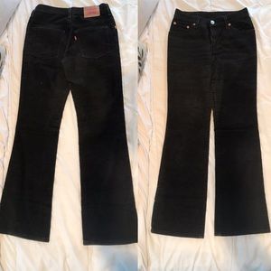 Vintage 517 boot cut Levi Strauss corduroys